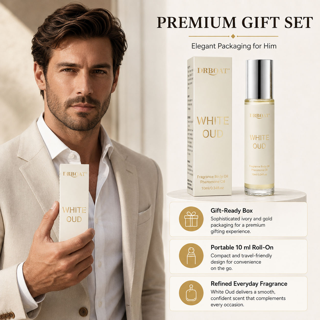 زيت عطر رول أون للرجال، برائحة - مراجعة Perfume Alcohol Fragrance وسعره